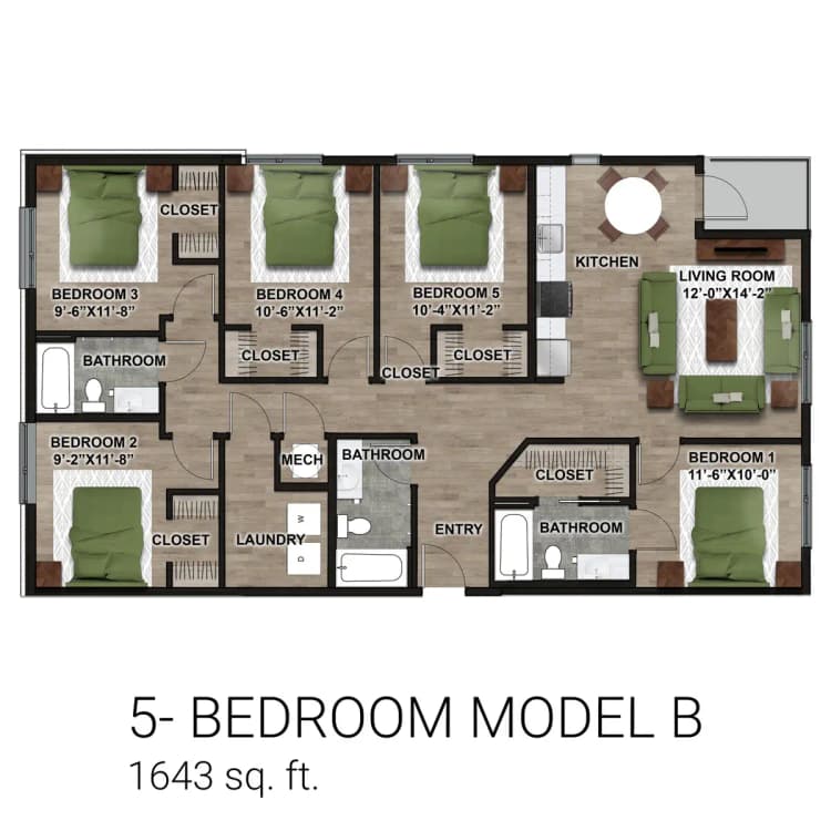 undefined apartments for rent - image - 2600 SV 5BR Model B.jpg