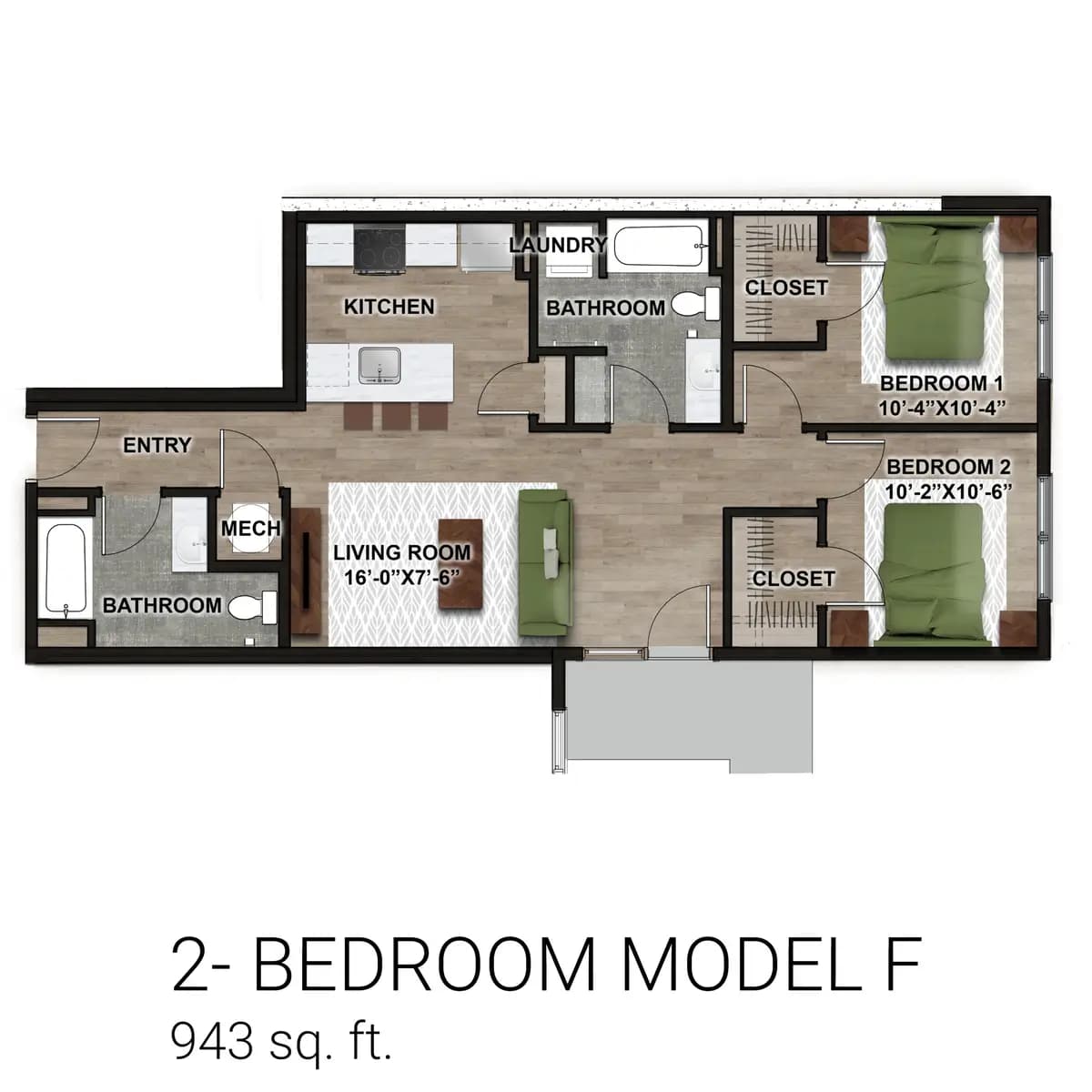 undefined apartments for rent - image - 2630 SV 2BR Model F.jpg