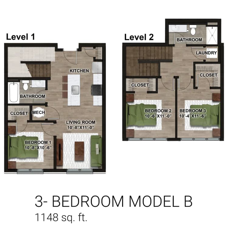 undefined apartments for rent - image - 2630 SV 3BR Model B.jpg