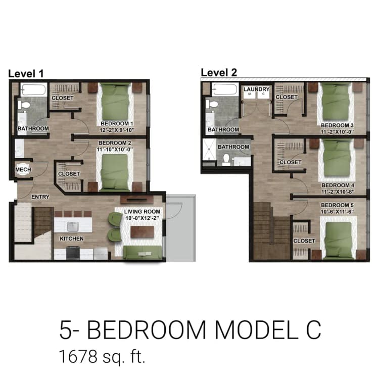 undefined apartments for rent - image - 2630 SV 5BR Model C.jpg