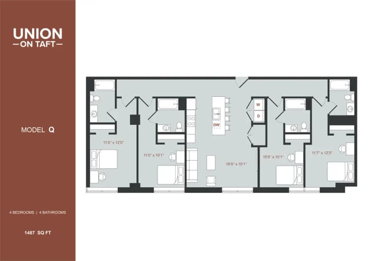 undefined apartments for rent - image - 4 Bedroom Model Q.png