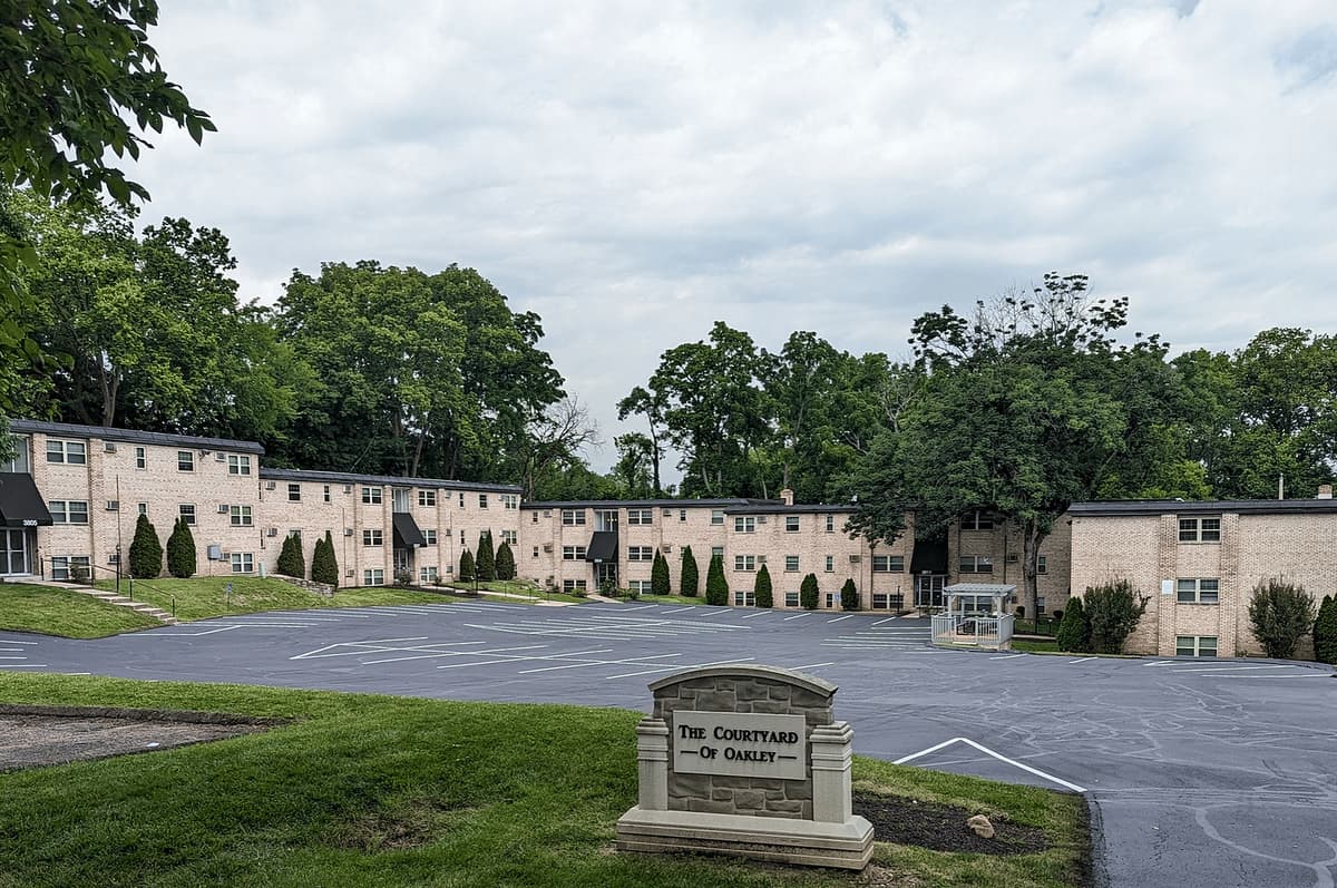 undefined apartments for rent - image - Courtyard of Oakley Apartments - Building Exterior