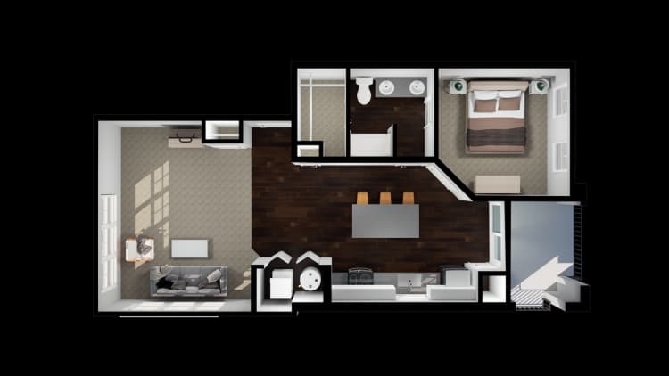 undefined apartments for rent - image - 1-Bedroom Garden