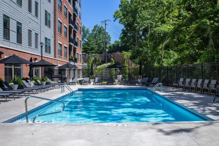 undefined apartments for rent - image - Oasis-Style Swimming Pool | Apartments in Cincinnati, OH | The residences at M